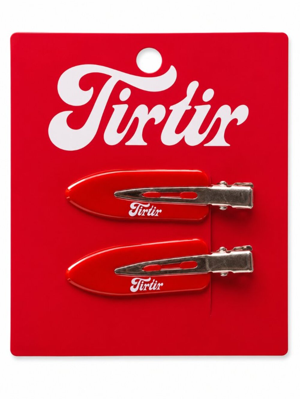 Tirtir Red Hair Clips - Set of 2 - NEW